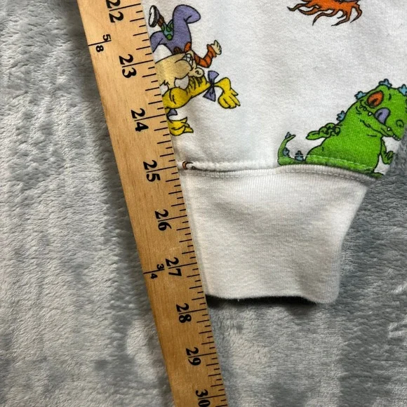 Nickelodeon Rugrats All Over Print Pajama Sweatpants Joggers White Size M - Picture 15 of 15